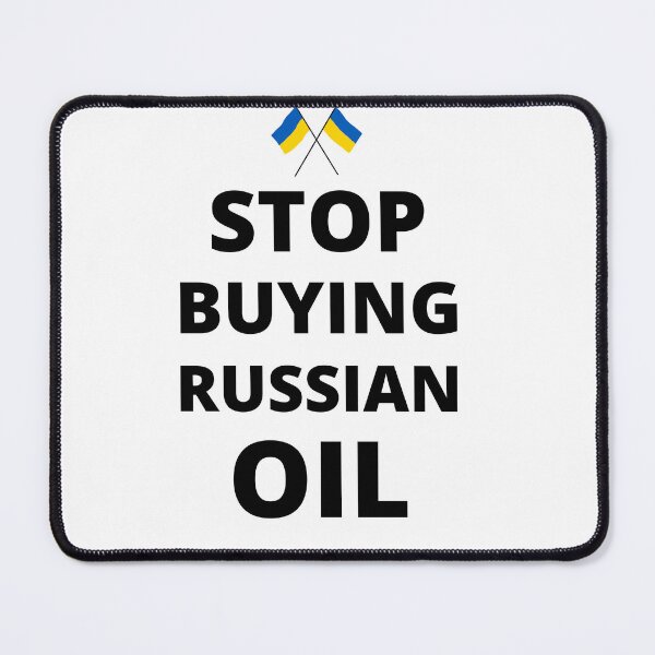 Item preview, STOP BUYING RUSSIAN OIL designed and sold by zakariadesigner.