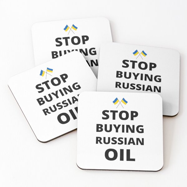 Item preview, STOP BUYING RUSSIAN OIL designed and sold by zakariadesigner.