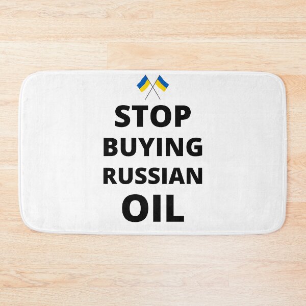 Item preview, STOP BUYING RUSSIAN OIL designed and sold by zakariadesigner.