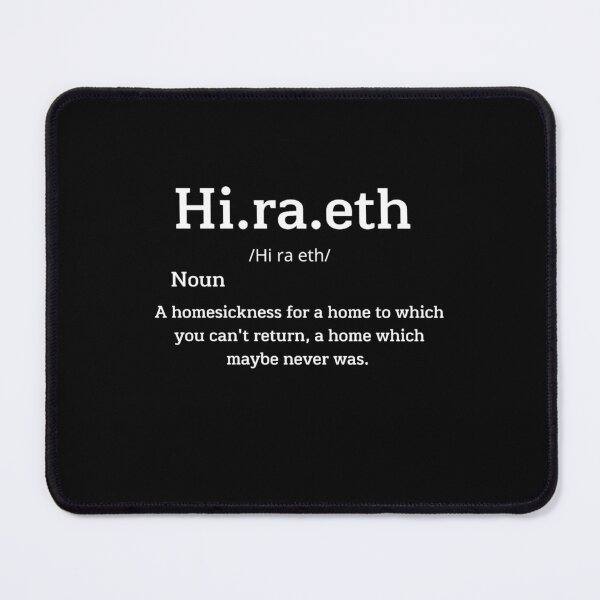 Item preview, Hiraeth definition  designed and sold by Fa5ad.