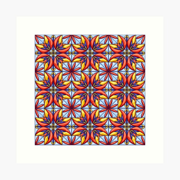 Item preview, Colorful Ceramic Mosaic Tile Seamless Pattern designed and sold by branaghbel.
