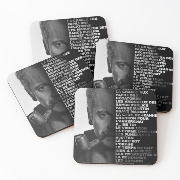 Item preview, Songs by Georges Brassens designed and sold by DrFrankenbaum.