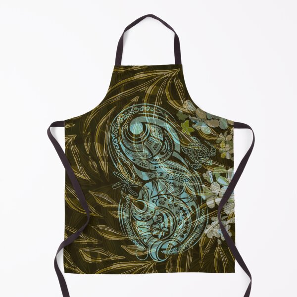 Item preview, Abstract Hawaiian Tropical With Tribal Overlay 131 designed and sold by sunnthreads.
