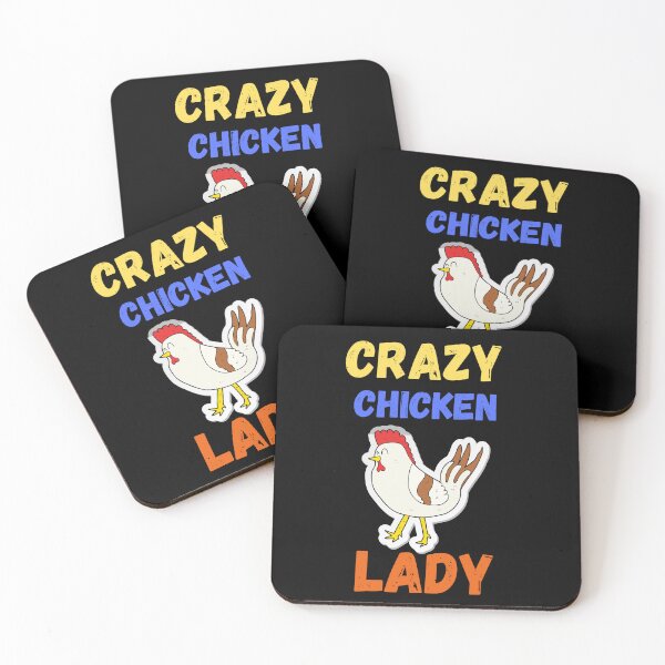 Item preview, Crazy Chicken Lady , Lady Backyard Chicken Mom Farmer designed and sold by bahdsgraphic.