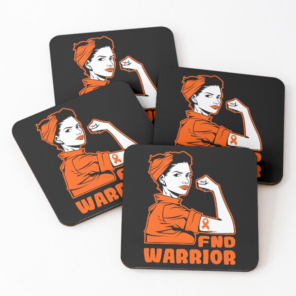 Item preview, Ribbon Messy Bun Bandana National FND Awareness Day designed and sold by NAJMOSHOP.