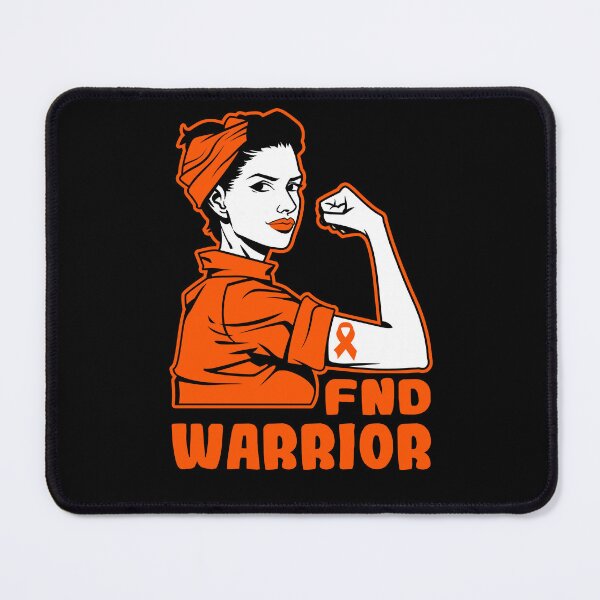 Item preview, Ribbon Messy Bun Bandana National FND Awareness Day designed and sold by NAJMOSHOP.