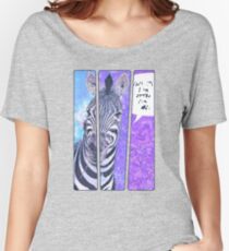 Comic-Buch Zebra Baggyfit T-Shirt