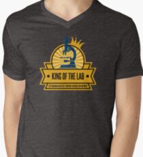 Jeffersonian's King of the Lab! Men's V-Neck T-Shirt