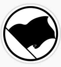 Black Flag of Anarchy Sticker