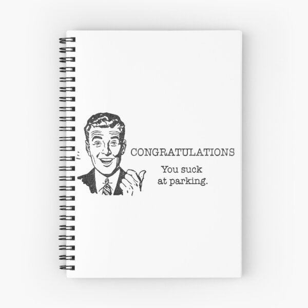 Item preview, Congratulation You suck at parking - bad parking   designed and sold by DesignsByJnk5.