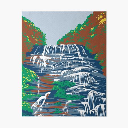 8x10 Fall Creek Falls Print – Friendly Arctic