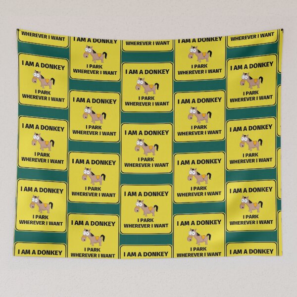 Item preview, I Am A Donkey I Park Wherever I Want   designed and sold by DesignsByJnk5.