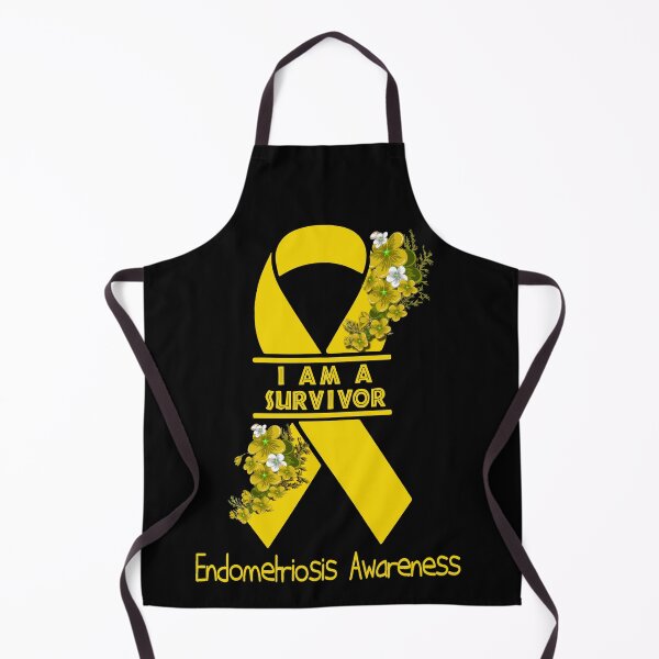 Item preview, I Am A Suvivor Ribbon Endometriosis Awareness designed and sold by heppenp.