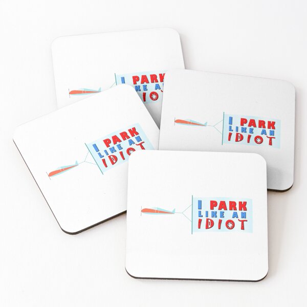 Item preview, I park like an Idiot (Plane Banner)   designed and sold by DesignsByJnk5.