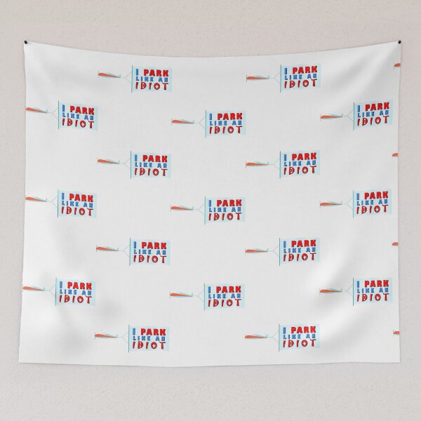 Item preview, I park like an Idiot (Plane Banner)   designed and sold by DesignsByJnk5.