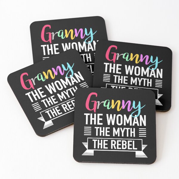 Aperçu de l'œuvre Mamie La Femme Le Mythe La Rebelle Glam-ma Glamma Grand-mère créée et vendue par JukeLox.