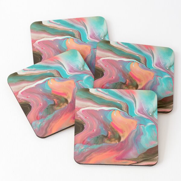 Item preview, Softer abstract acrylic on canvas designed and sold by Color Splash Gallery.
