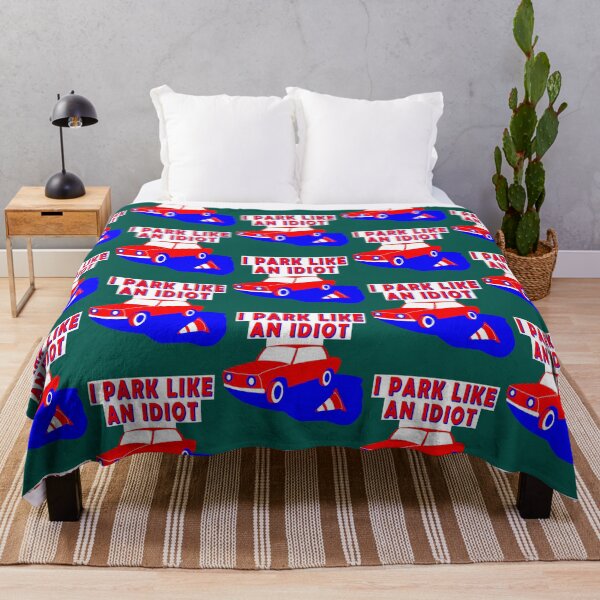 Item preview, I park like an Idiot colorful design   designed and sold by DesignsByJnk5.