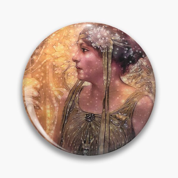 Item preview, Psychedelia With Stars In her Eyes Fantasy art designed and sold by Glimmersmith.