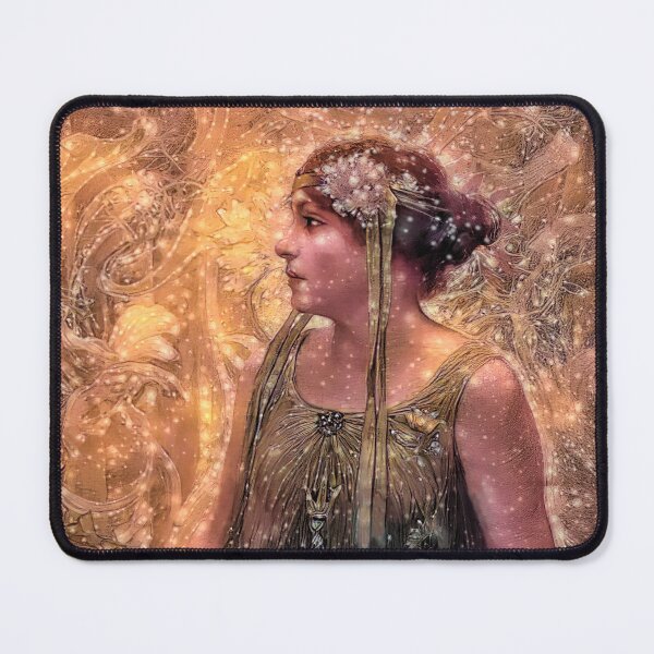 Item preview, Psychedelia With Stars In her Eyes Fantasy art designed and sold by Glimmersmith.