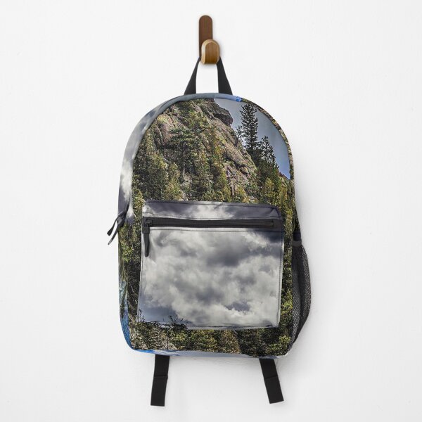 Item preview, Thunderstorm in the Rockies. hiking camping travel - Rocky Mountains designed and sold by CattlettArt.