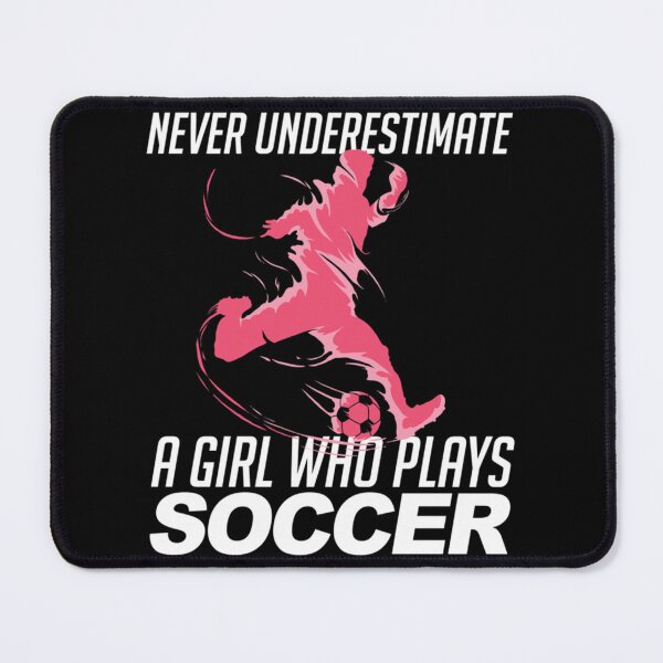 Item preview, Girl Women Soccer Football Scorer Striker Kick Art Essential T-Shirt designed and sold by batesyadi3.