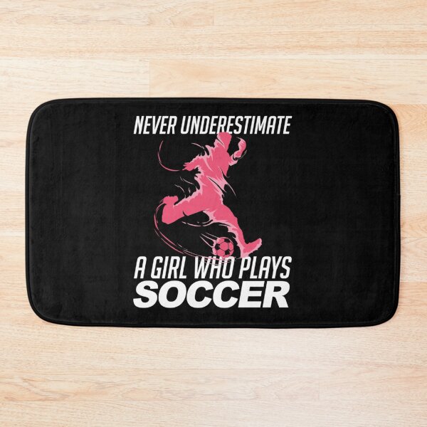 Item preview, Girl Women Soccer Football Scorer Striker Kick Art Essential T-Shirt designed and sold by batesyadi3.