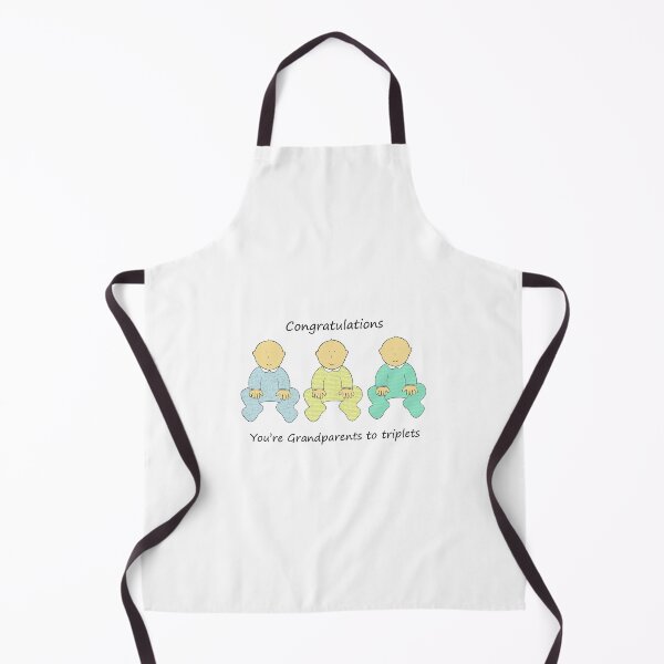 Item preview, Congratulations You're Grandparents to Triplets designed and sold by KateTaylor.