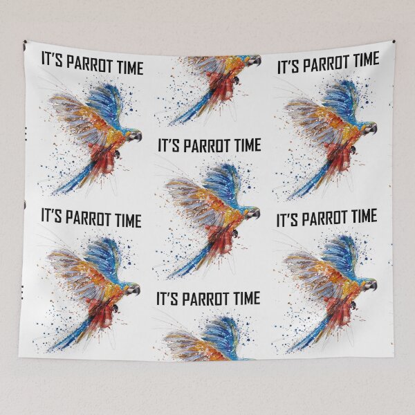 Item preview, IT'S PARROT TIME designed and sold by ariszz.