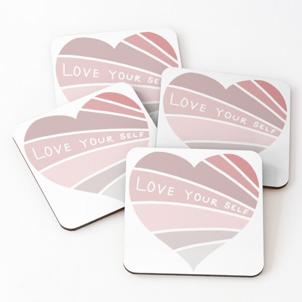 Item preview, Love your self, inspirational life quote (colour palette , color palete) designed and sold by Sanaura.