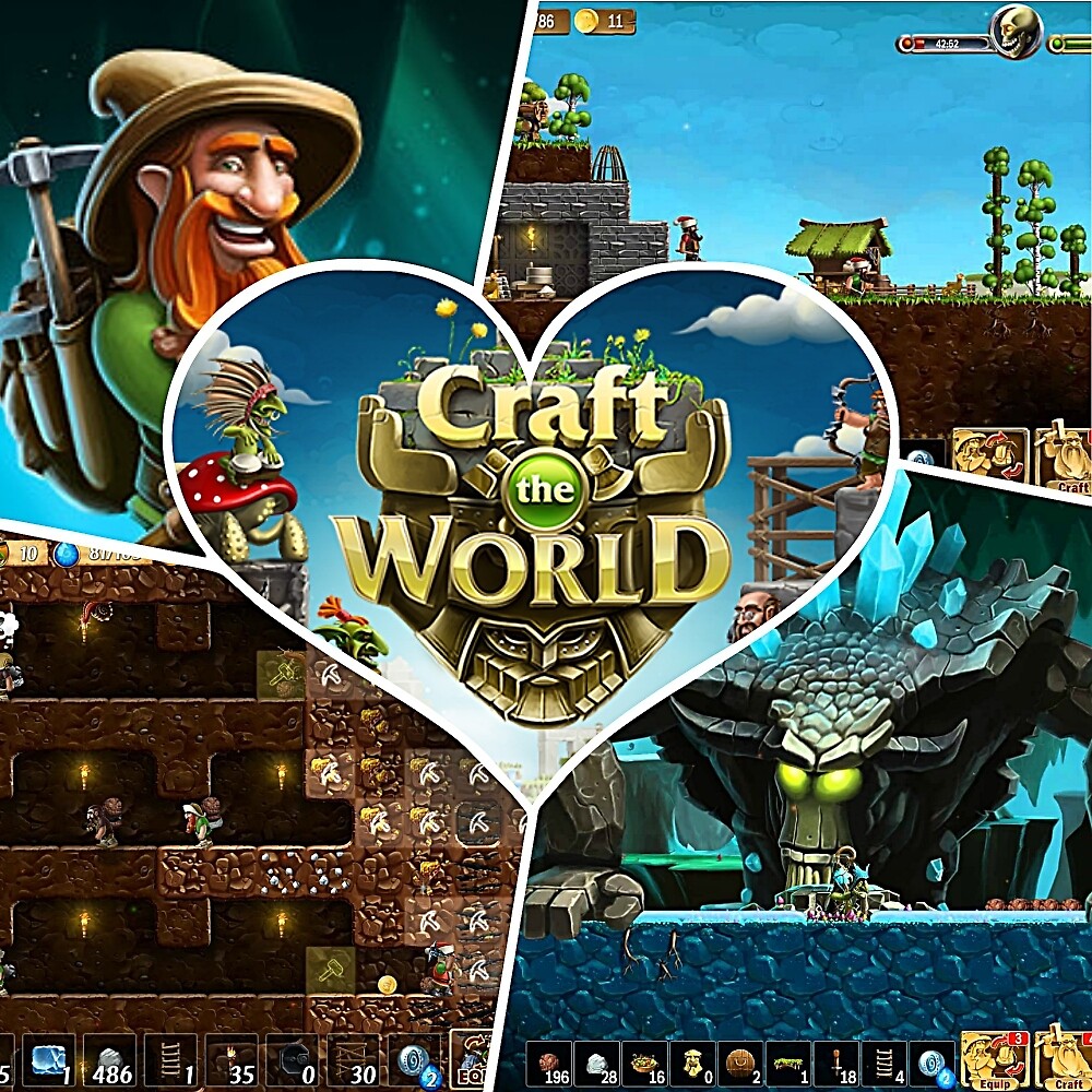 Craft the world полная. Крафт зе ворлд. Игра Гномы Craft the World. Craft the World арт. Craft the World мультиплеер.