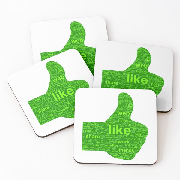Item preview, Like icon text art design    designed and sold by DesignsByJnk5.