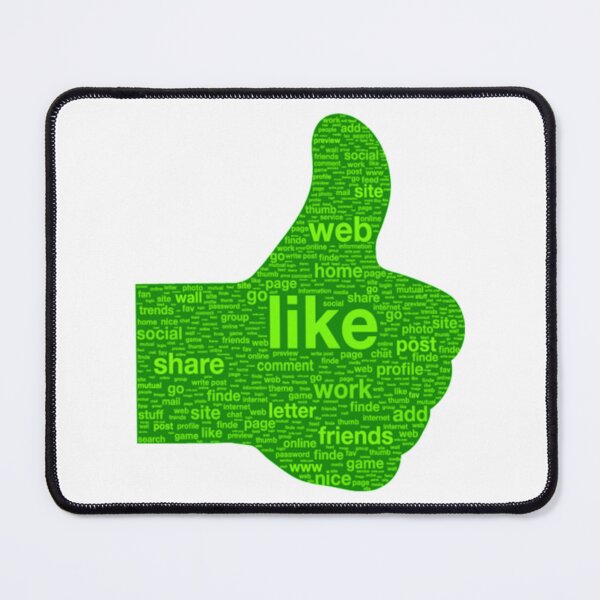 Item preview, Like icon text art design designed and sold by DesignsByJnk5.