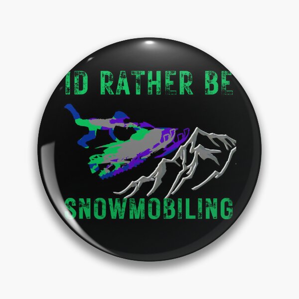 Item preview, Id Rather Be Snowmobiling -Guy Snow Machine designed and sold by Rally-Girl.