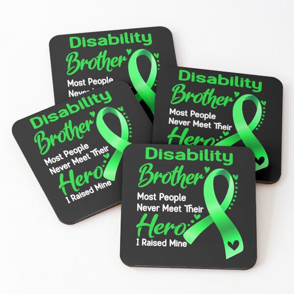 Item preview, Disability Brother Most People Never Meet Their Hero I Raise Mine designed and sold by tenjun16.