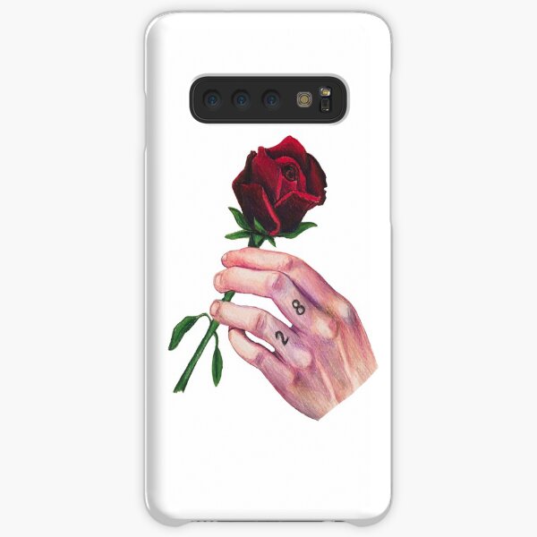 hand & rose Samsung Galaxy Snap Case