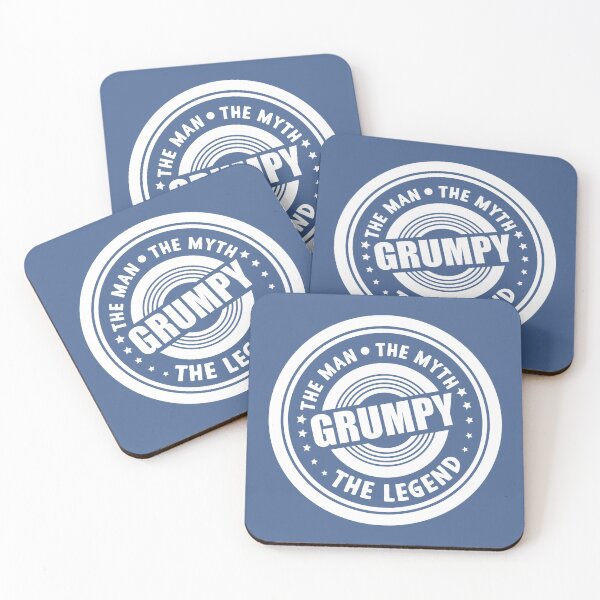 Item preview, The Man The Myth Grumpy The Legend Grandad Grandpa Papa designed and sold by raretshirtsuk.
