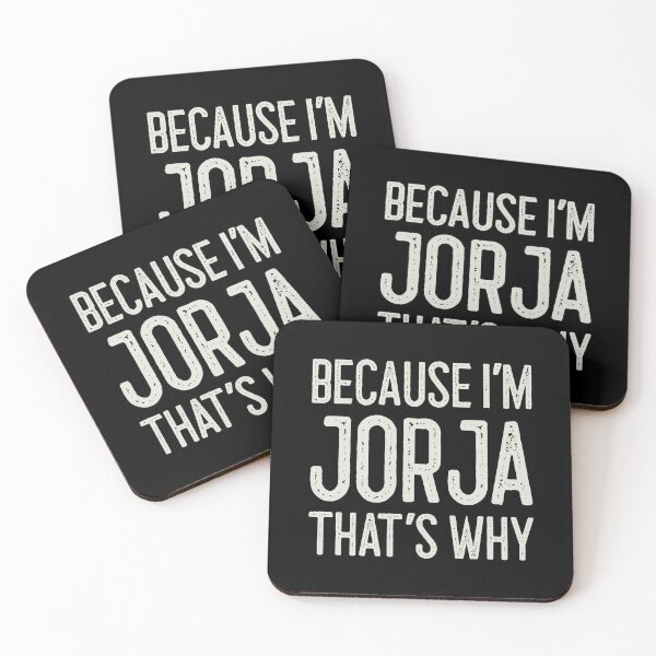 Item preview, Because I’m Jorja That’s Why Funny Personalized Name designed and sold by MariosNydras.