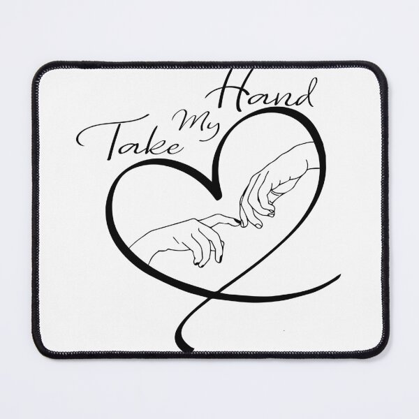 Item preview, Prends Ma Main,Take My Hand simple design designed and sold by THhassan.