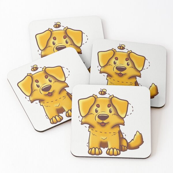 Item preview, Golden Retriever Honey Puppy designed and sold by KodiakGoods.