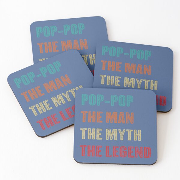 Item preview, Pop Pop The Man The Myth The Legend Grandad Grandpa Papa designed and sold by raretshirtsuk.
