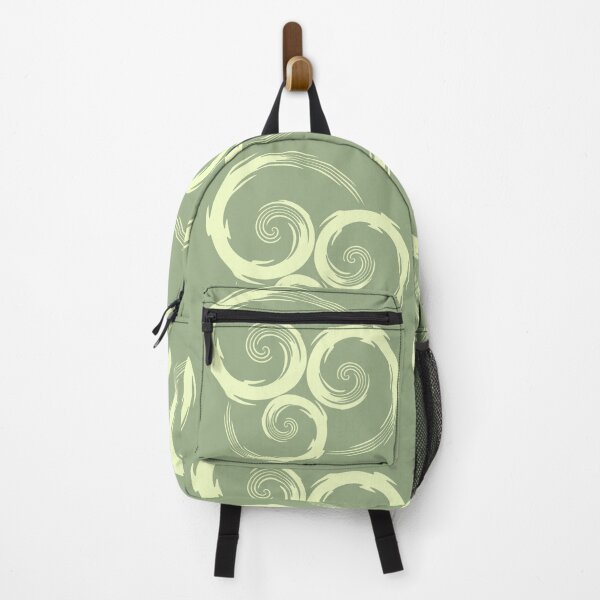 Item preview, Three Cream Color Spirals Sage Green designed and sold by Smart-Arts.