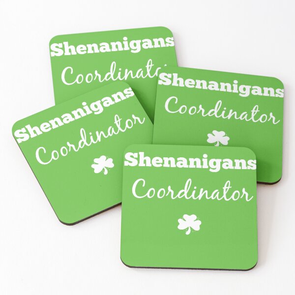 Item preview, Shenanigans Coordinator Funny Teacher St Patrick's Day Gift designed and sold by Cute Shark.