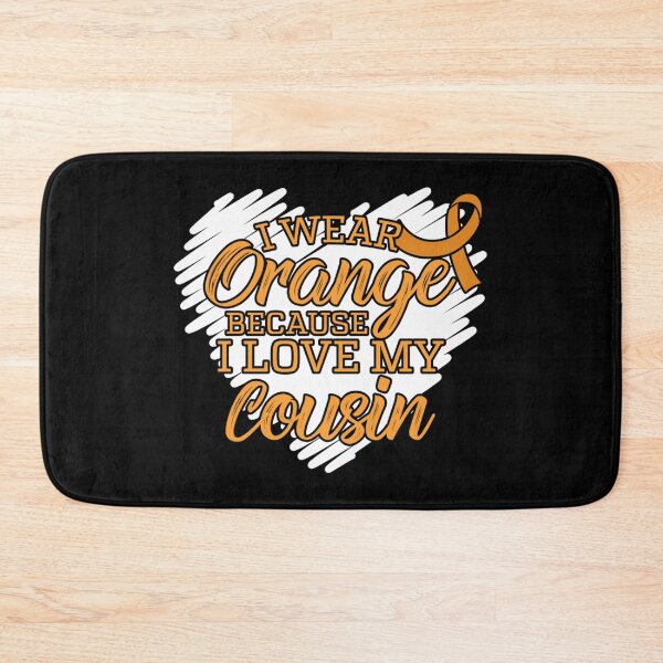Item preview, i wear orange because i love my cousin designed and sold by youthingsfind.