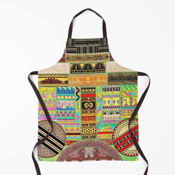 Item preview, Primitive pattern from L'ornement Polychrome (1888) by Albert Racinet (1825–1893) designed and sold by RyanCaudell.