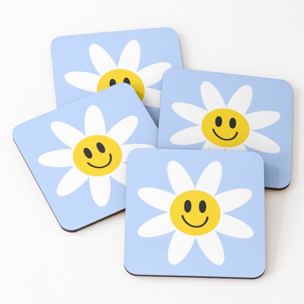 Item preview, Smiling Daisies Blue designed and sold by Julie Erin Designs.