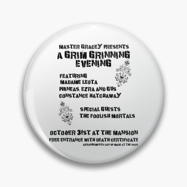 Item preview, Grim Grinning Evening designed and sold by FandomTrading.