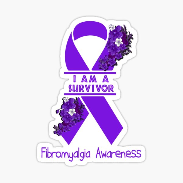 Item preview, I Am A Suvivor Ribbon Fibromyalgia Awareness designed and sold by heppenp.