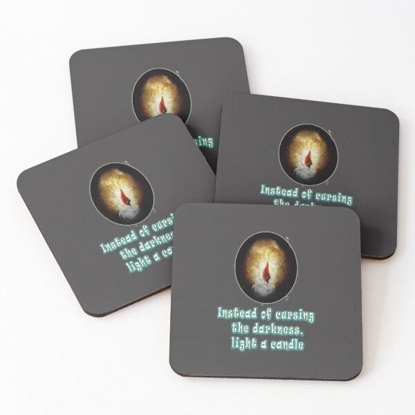 Item preview,  better to light a candle than to curse the darkness. Quote from Lao-Tsu designed and sold by Tiziza.