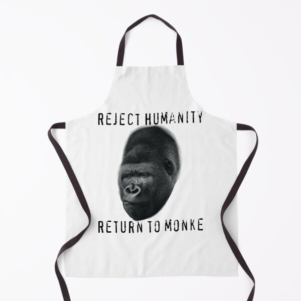 Item preview, Reject Humanity, Return to Monke  designed and sold by Diverlier.